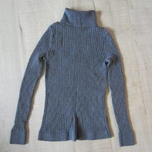 Talbots Turtleneck Grey Sweater